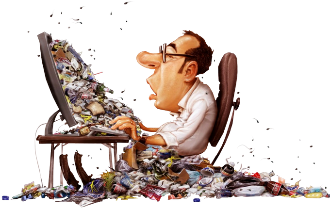 Мухи-трансвеститы на работе.