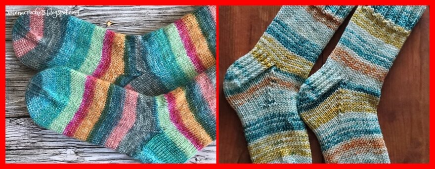 из пряжи существенно потерявшей вид чаще всего вяжут носки, добавив к нити любую новую нить для прочности.