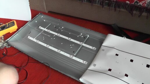 Телевизор DEXP F32D7000C. Подробная разборка экрана и колхозинг ...