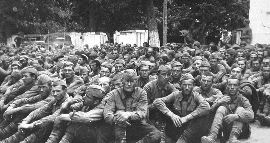 Советские военнопленные. 1941 г.