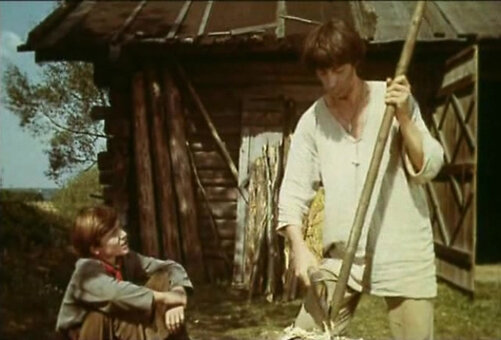 Кадр из фильма "Бронзовая птица" (1974) 