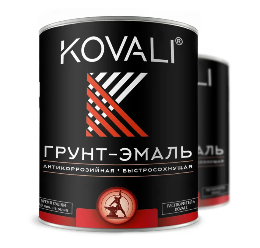 Грунт эмаль kovali 3 в 1