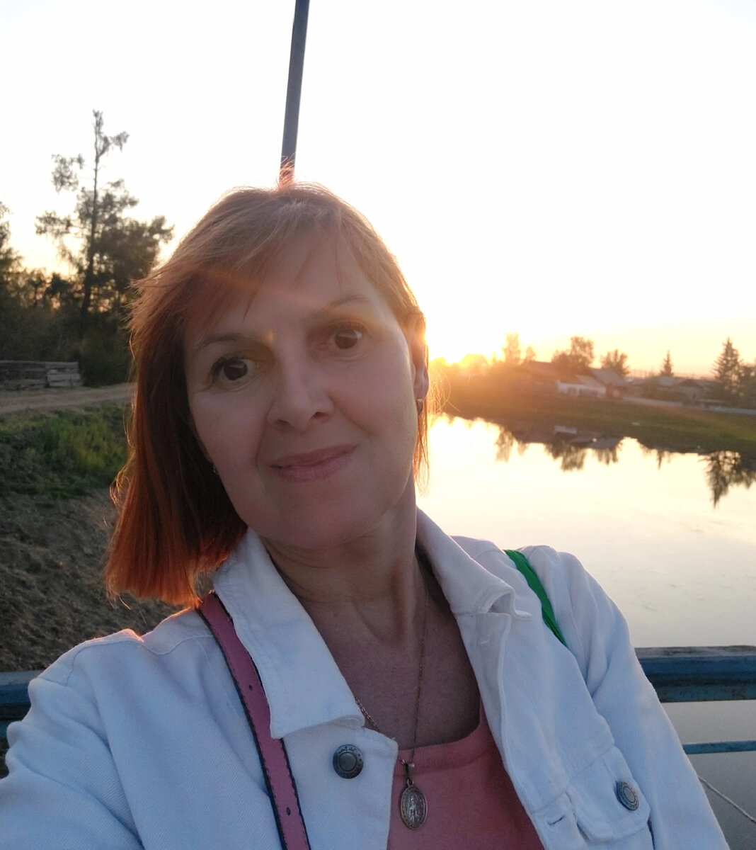 фото автора. На мосту.