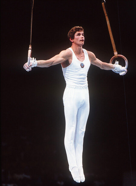 Александр Николаевич Дитятин — советский гимнаст, трёхкратный олимпийский чемпион, семикратный чемпион мира, один из лучших гимнастов всех времён. Заслуженный мастер спорта СССР.