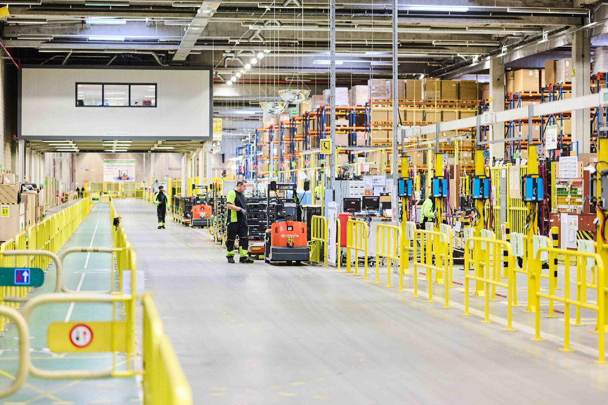 Toyota гордится своей системой снабжения, изображение: медиатека newsroom.toyota.eu