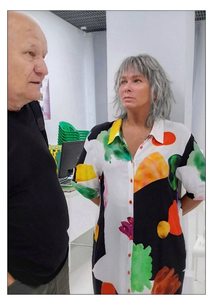 Я этим летом на творческой встрече с фотографом, председателем Союза фотохудожников Санкт-Петербурга.📸🎞👌