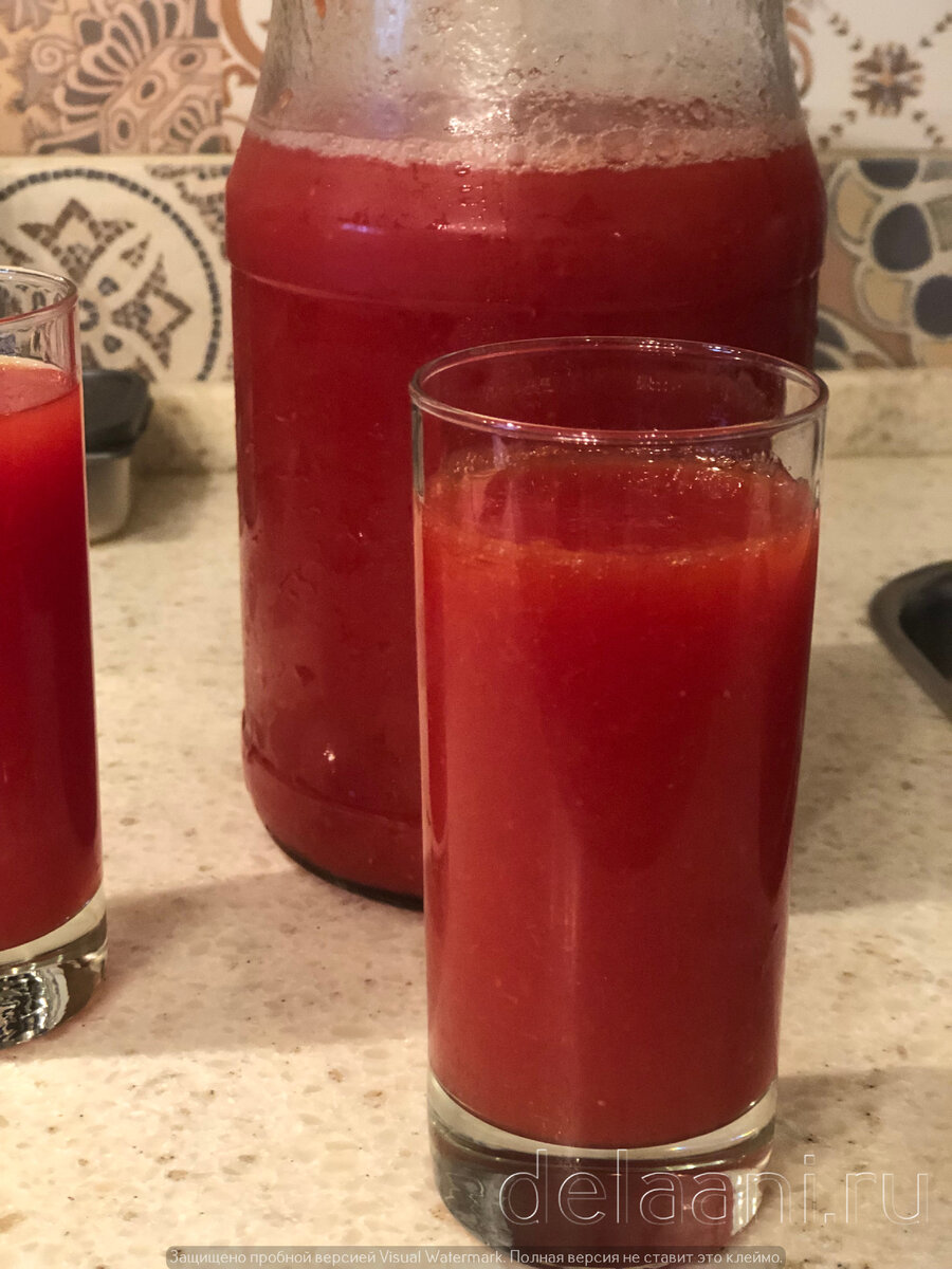 Домашний томатный сок "Мамочкины вкусняшки"