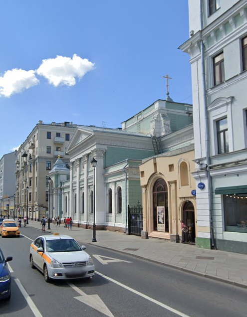 Церковь Троицы на Грязех. Гугл-карты