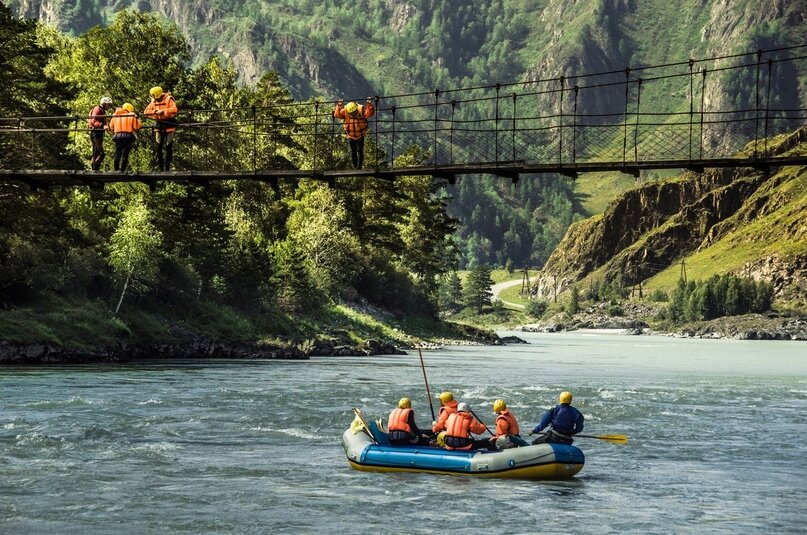 Сплав по реке Катунь