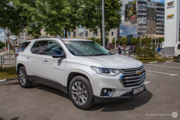 Самый вместительный вседорожник в России. Chevrolet Traverse ??‍?‍?‍??‍?‍?‍?