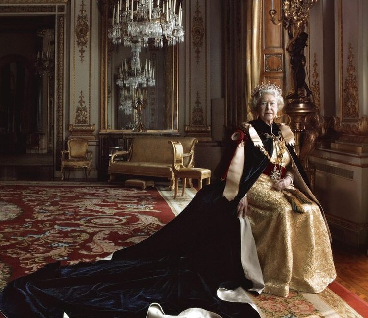 Королева Елизавета II, фотограф Энни Лейбовиц