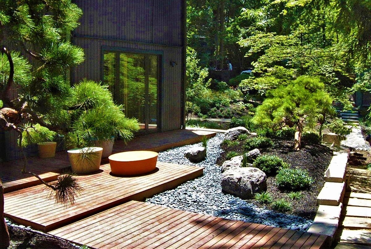 японский сад фото ландшафтный дизайн
