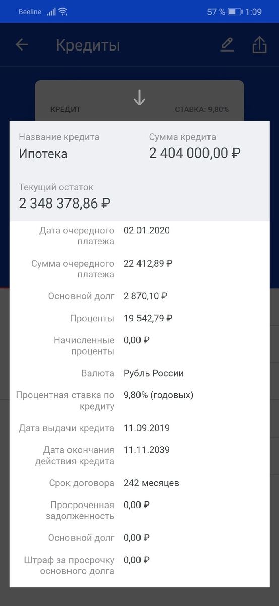 Новый месяц
