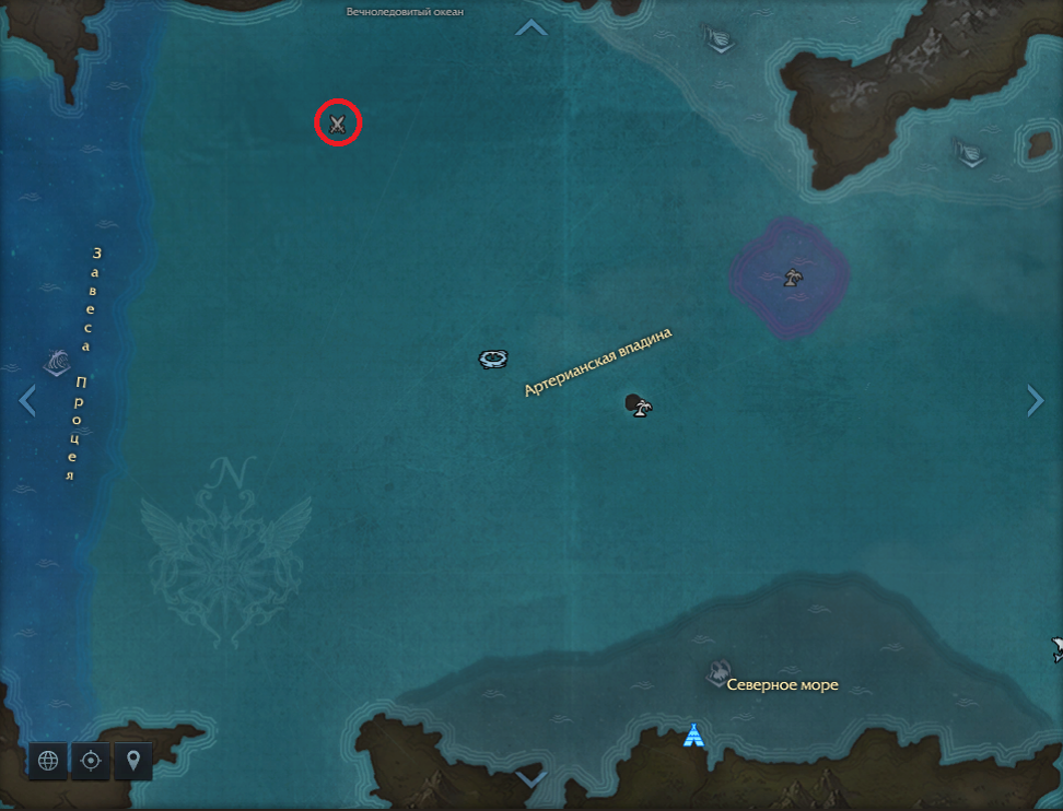 Местоположение острова Медея