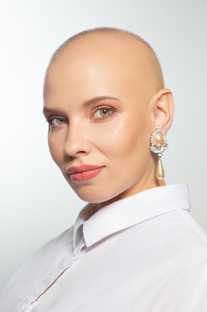 Посетила курс по макияжу в качестве модели от Анны Тайсберг