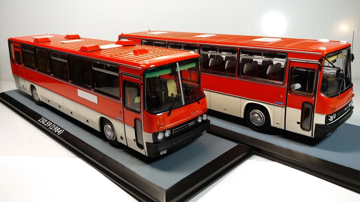 Модель автобуса марки Икарус в масштабе 1/43, от Classic Bus