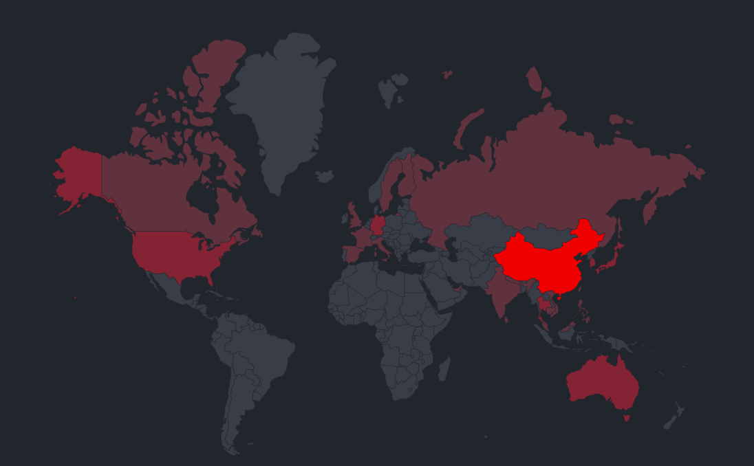 
Распространение коронавируса