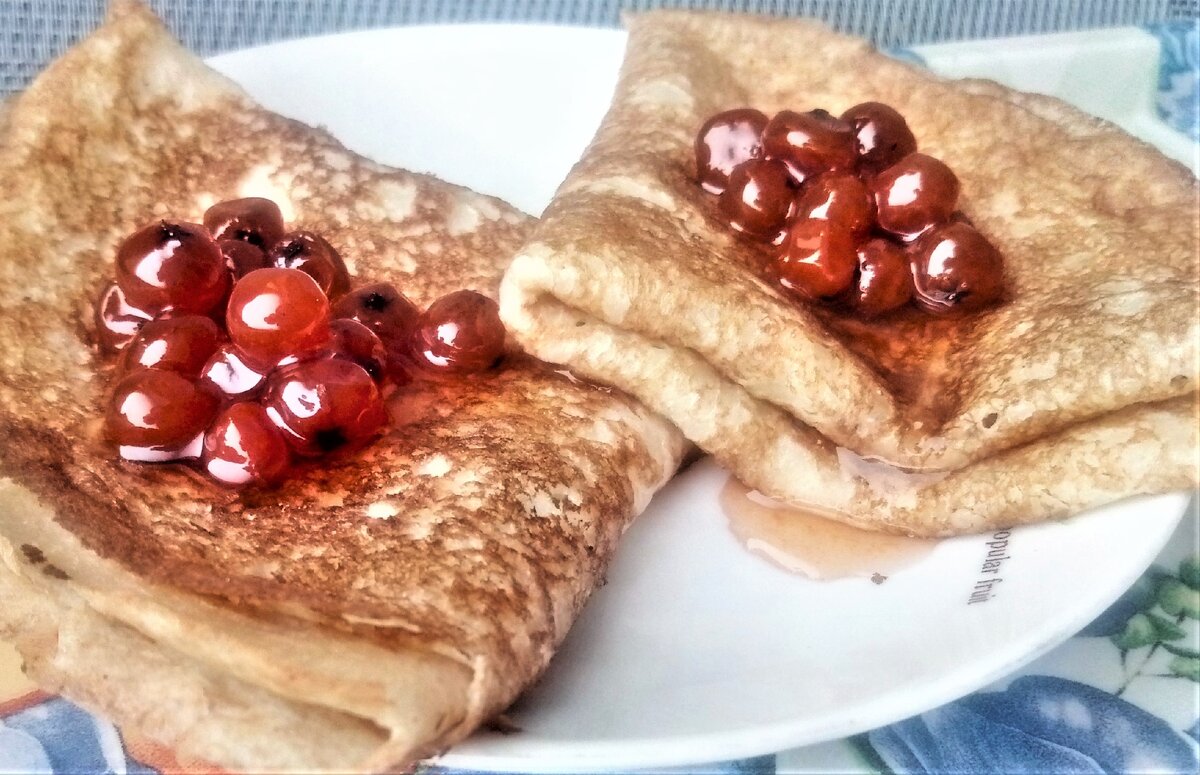 Блинчики: простые, и еще проще. Два рецепта. Выбирайте! | На свой вкус |  Дзен