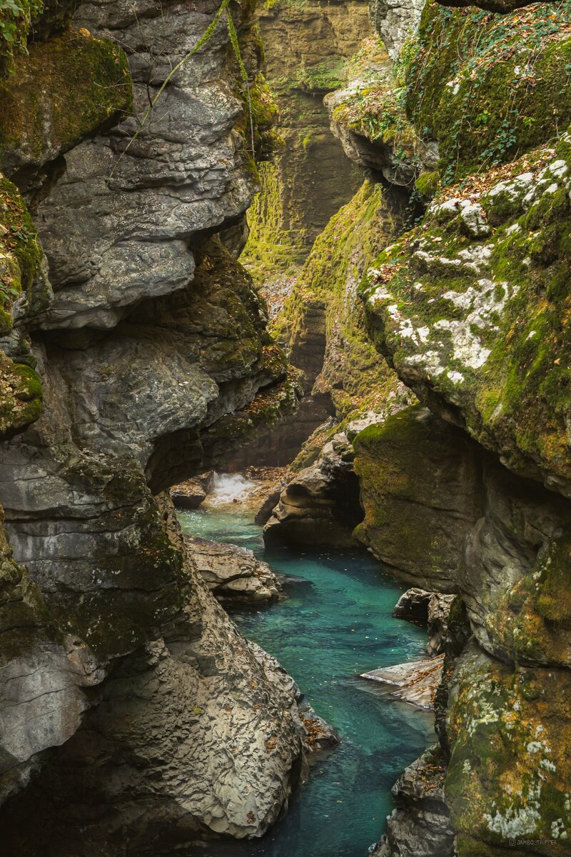 Мартвильский каньон, Грузия