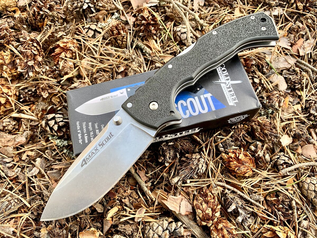 Складной нож Cold Steel 4 Max Scout 
