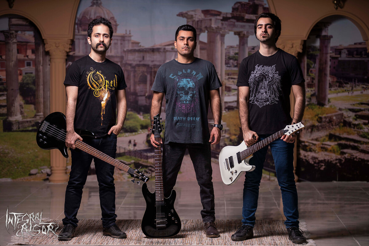 Left to right: Shahriar, Reza and Masoud