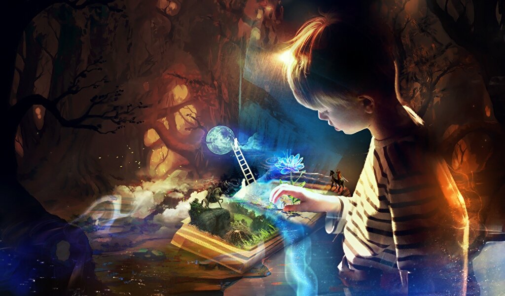 Книга - портал в волшебный мир!