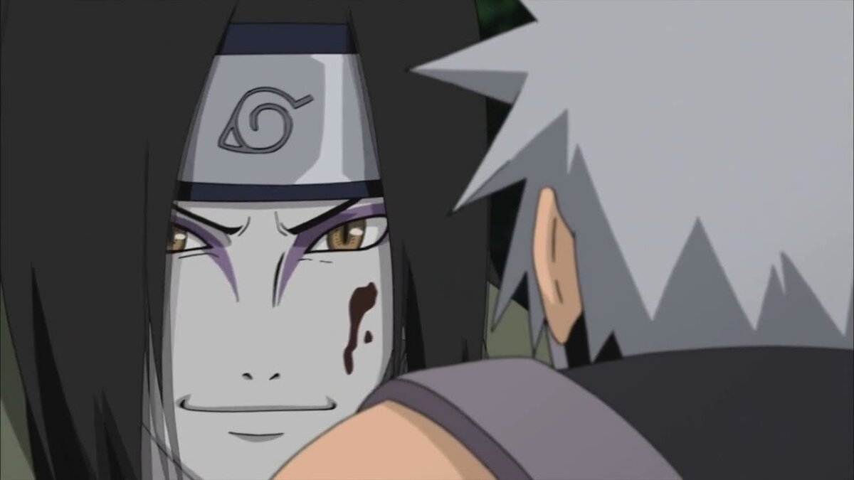 Встреча Орочимару и Какаши