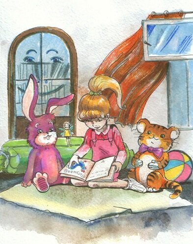 Иллюстрация к сказке художницы Марии Ратьковой.