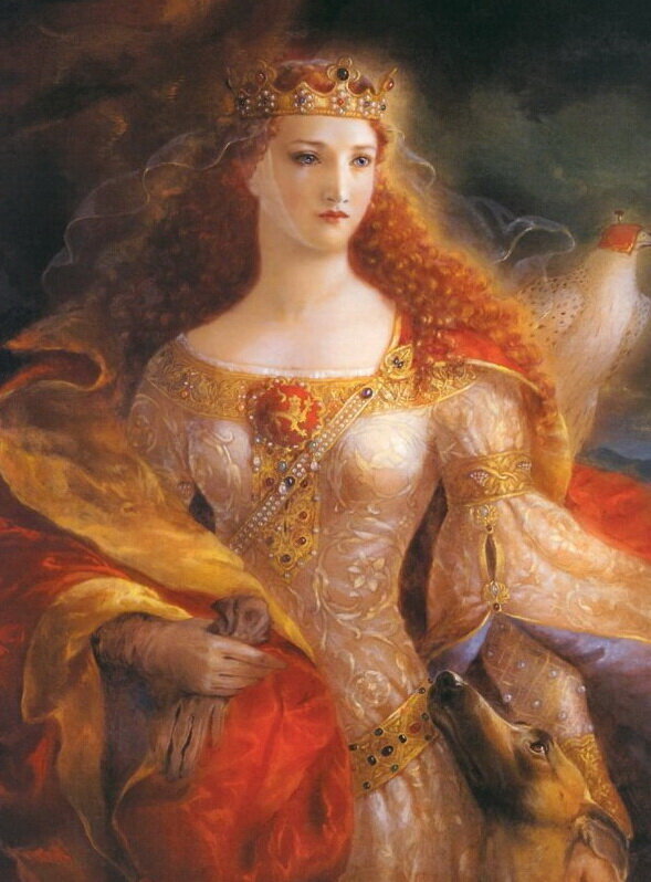 Кинуко Крафт . "Алиенора Аквитанская"