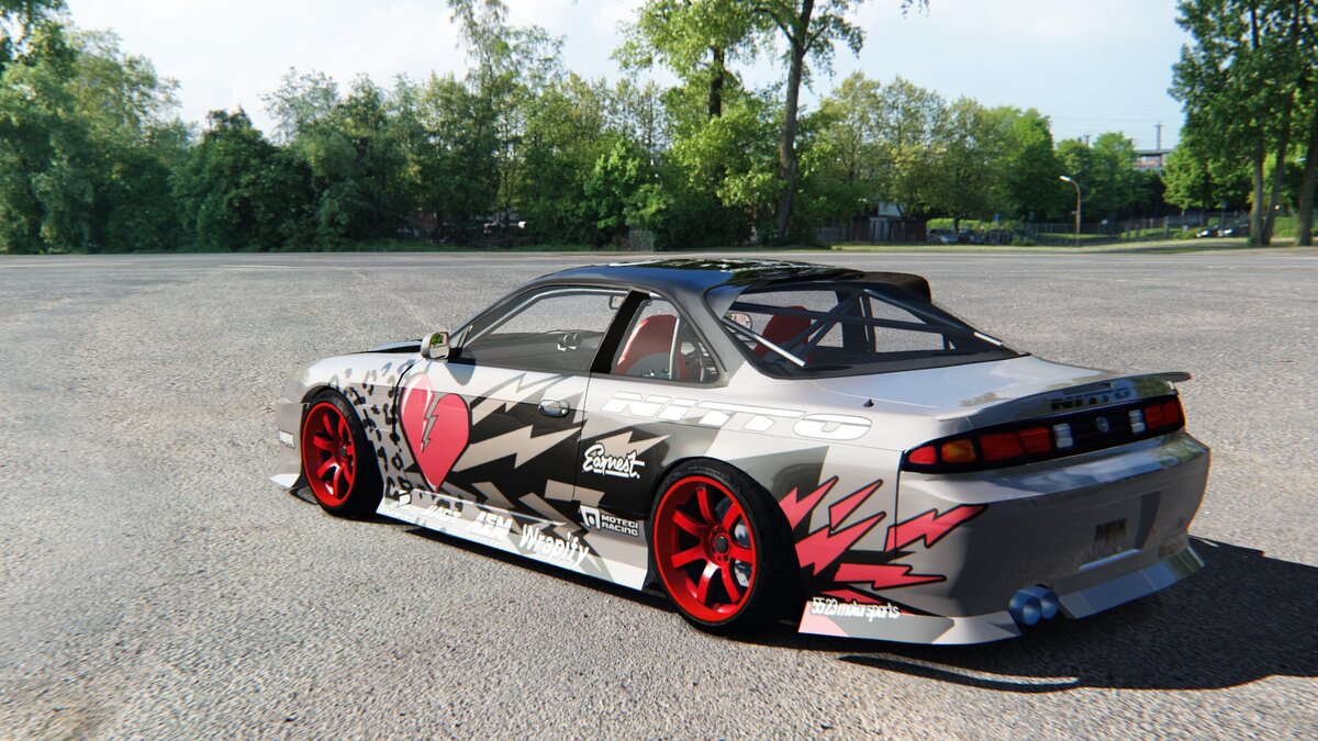 Nissan Silvia s15 винил развертка