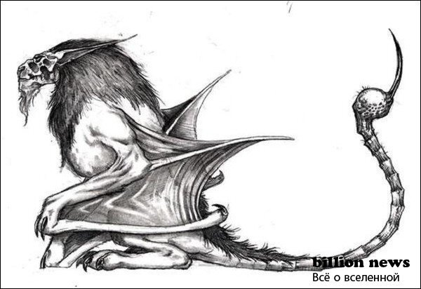 
Виверн -Это существо считается "родственником" дракона, но у него всего две ноги. вместо передней — нетопыриные крылья. Для него характерна длинная змеиная шея и очень длинный, подвижный хвост, оканчивающийся жалом в виде сердцеобразного наконечника стрелы либо копья. Этим жалом виверна ухитряется резать или колоть жертву, а при соответствующих условиях даже пронзить её навылет. Кроме того, жало ядовито.
Виверна часто встречается в алхимической иконографии, в которой (как большинство драконов) олицетворяет первичную, сырую, непереработанную материю, либо металл. В религиозной иконографии его можно увидеть на картинах, изображающих борьбу святых Михаила или Георгия. Можно виверну также найти на геральдических гербах, например, на польском гербе Лацких, гербе семейства Дрейк или Враждов из Кунвальда.

2. Аспид