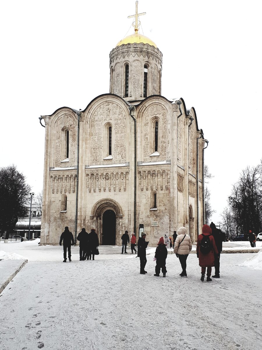 Дмитриевский собор во Владимтре. 1194-1197 гг. (здесь и далее фото автора)