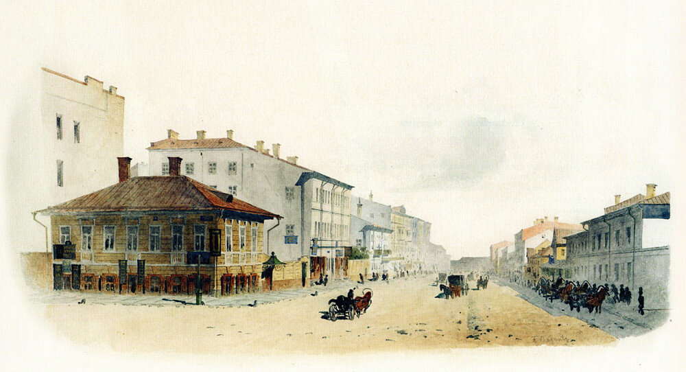 Баганц Ф.Ф., Надеждинская улица. 1860