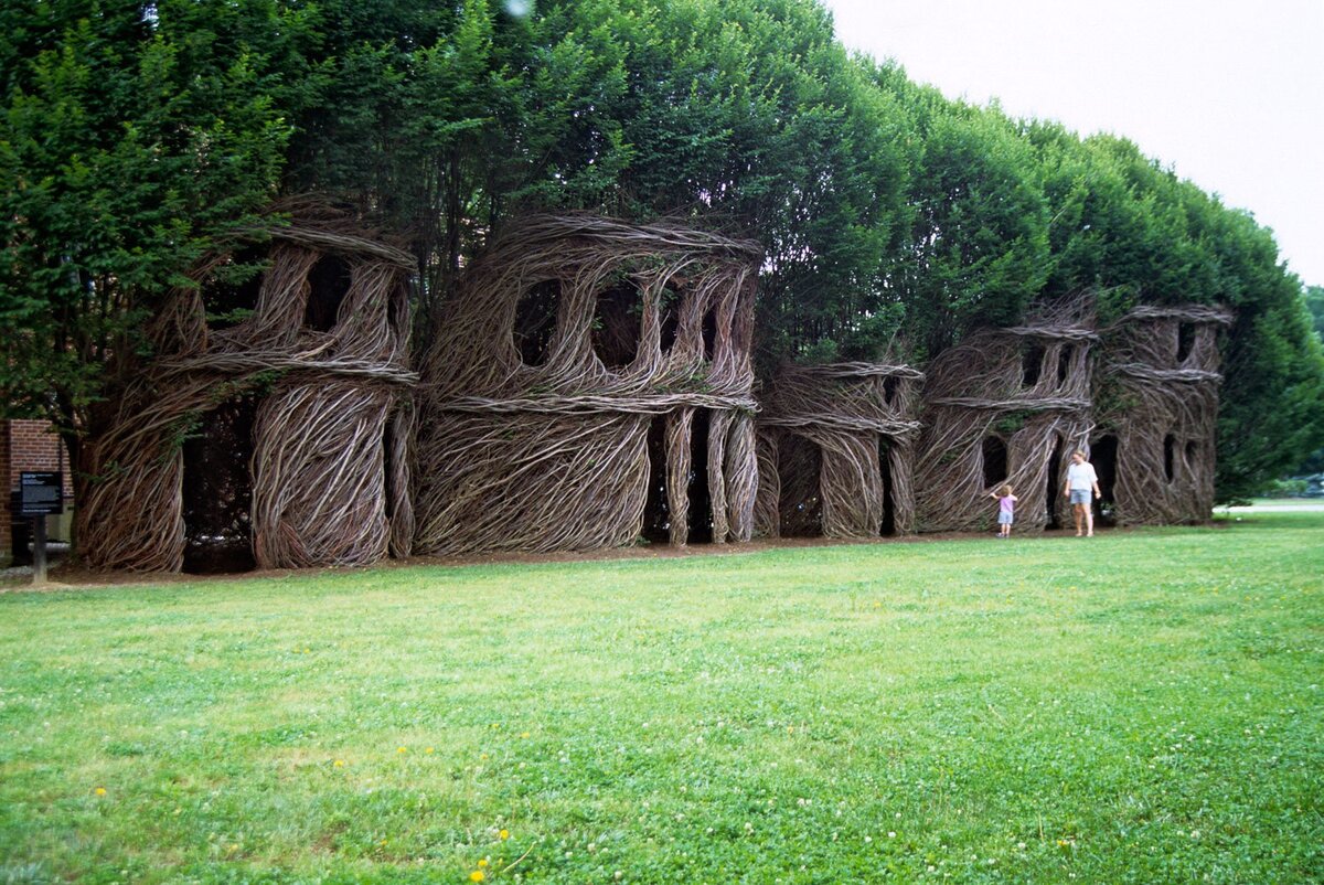 Скульптуры Patrick Dougherty