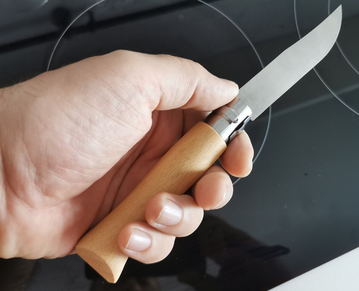 Нож Opinel №9. Надо было брать №10 или даже 12