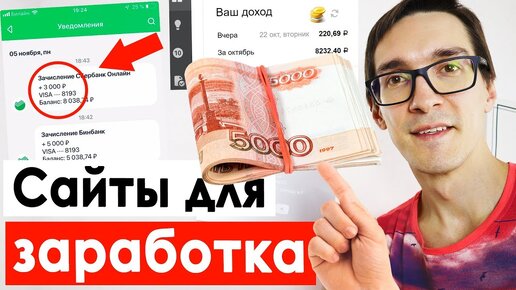 Сайты для заработка денег: Путь с нуля до 100$ в день | Как заработать на сайтах (кейсы)