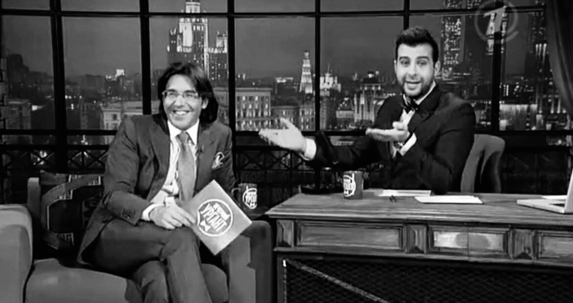 Кадр из телешоу «Вечерний Ургант»