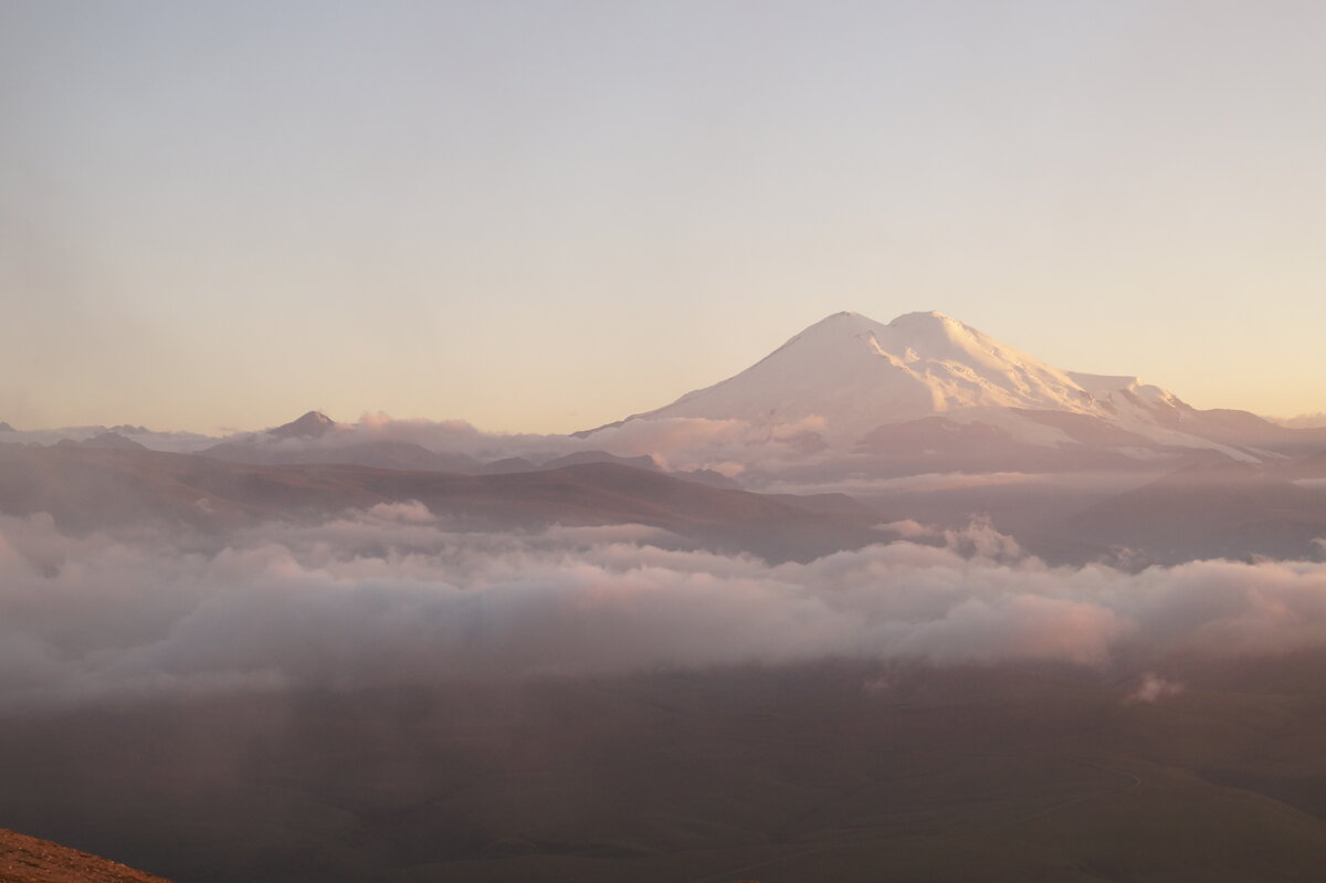 Вид с вершины плато Канжол 