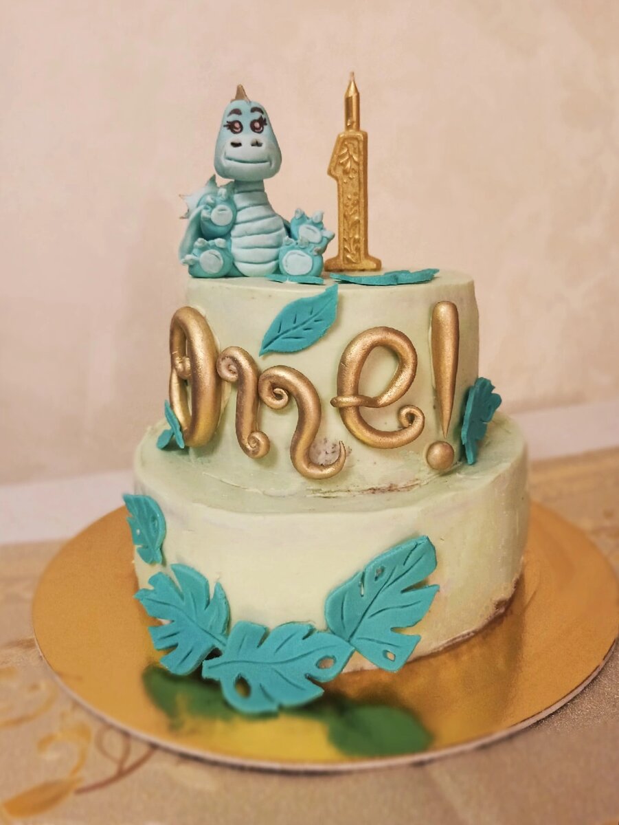 Торт на годовасие сыну