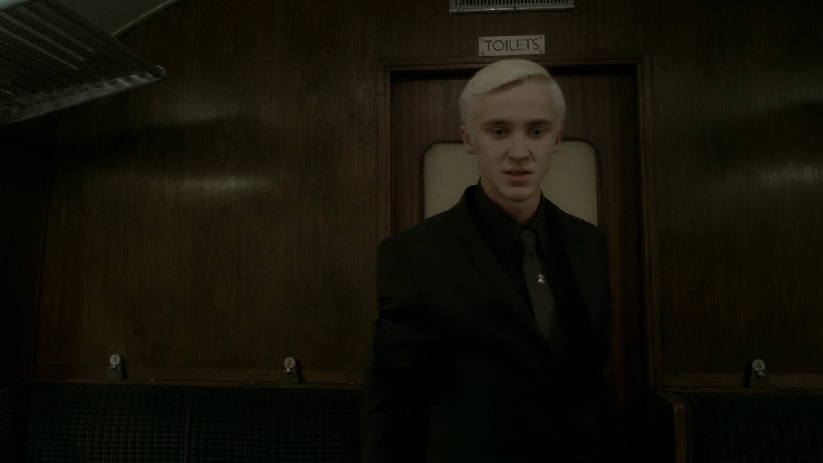 Кадр из х/ф "Гарри Поттер и Принц-полукровка" (2009) - Драко (Том Фелтон)