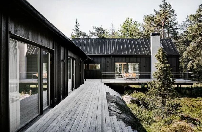 Финская архитектура дома - 60 фото