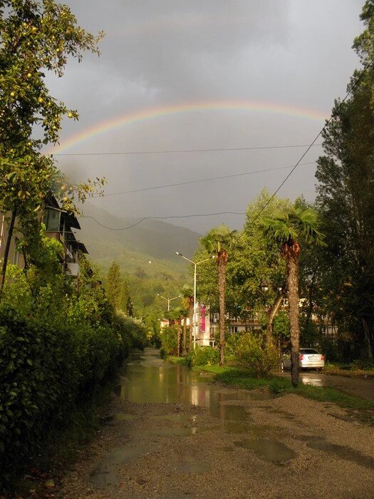 "После дождя будет радуга". Гагра (август 2016 года) 