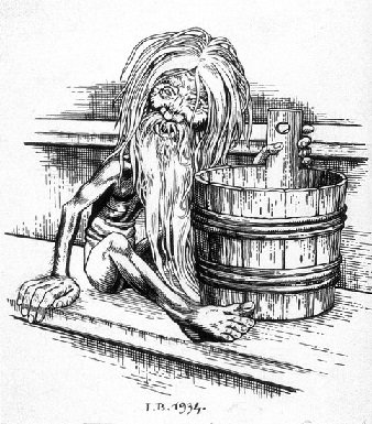 Славянский банный дух - Банник