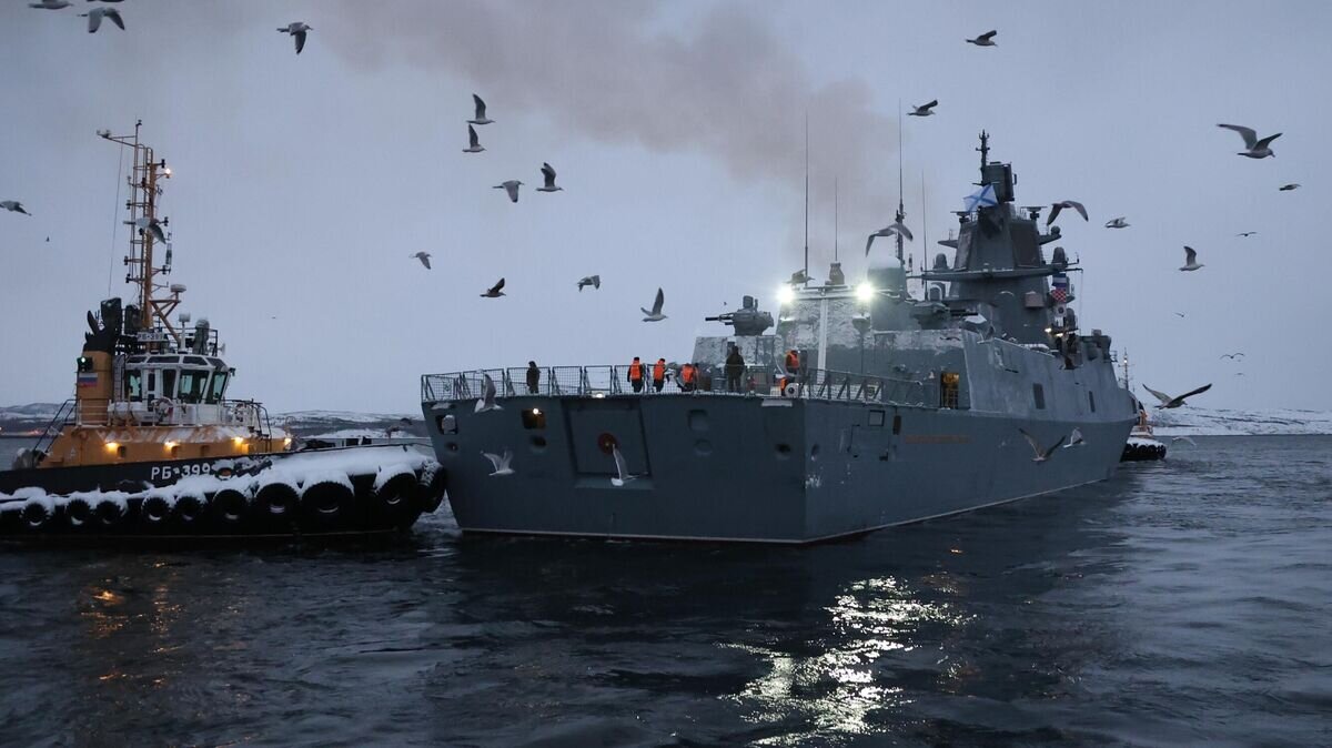    Фрегат "Адмирал флота Советского Союза Горшков" выходит на боевую службу© РИА Новости / Павел Львов