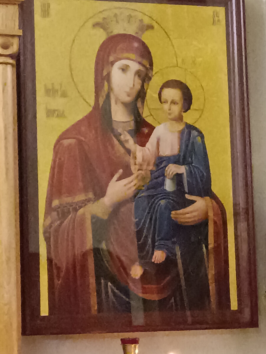 Моя любимая икона " Иверская Божия Матерь "