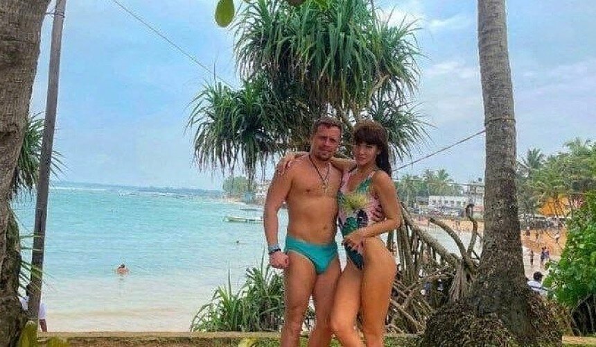 Максим Соболев с Марией Ерховой