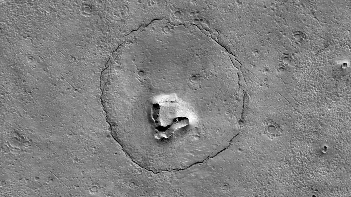    Снимок Марса, сделанный спутником НАСА© NASA/JPL-Caltech/UArizona