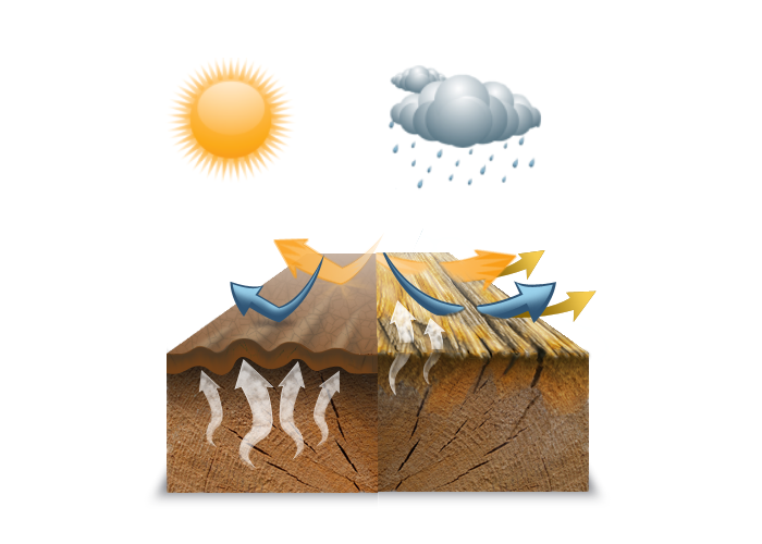 Климатические воздействия на алкидные краски и натуральные масла