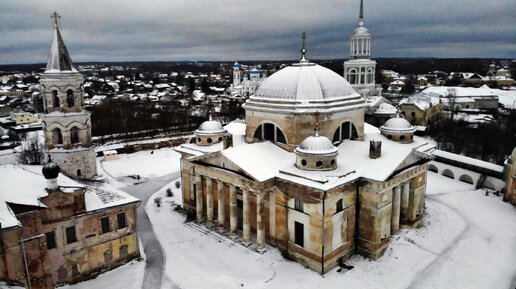 Борисоглебский монастырь торжок план