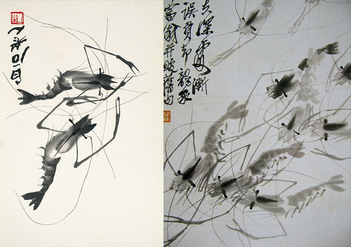 Ци Байши "Креветки"